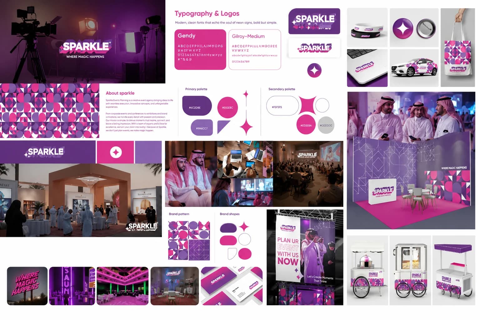 Sparkle brand system