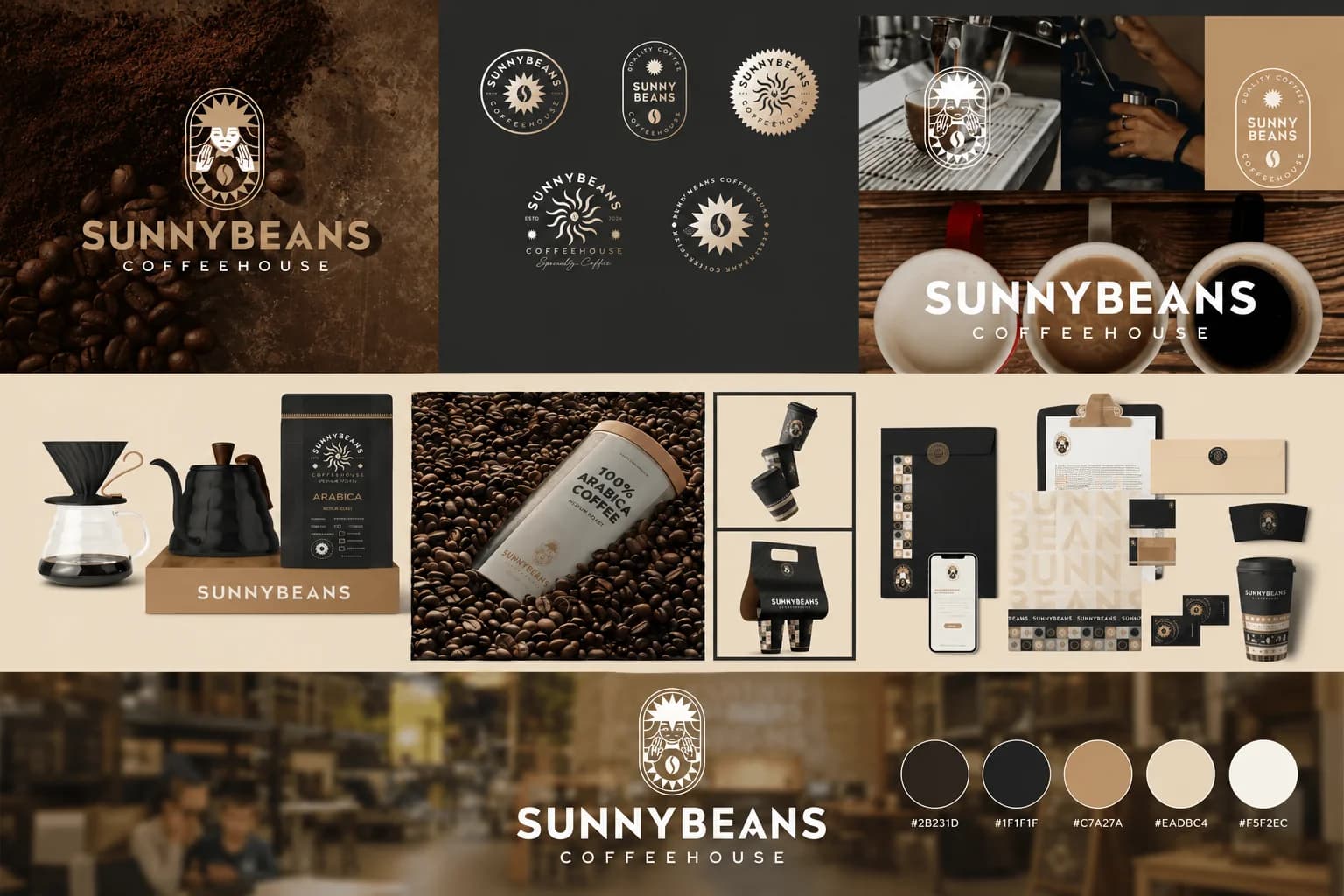 Sunny Beans brand system