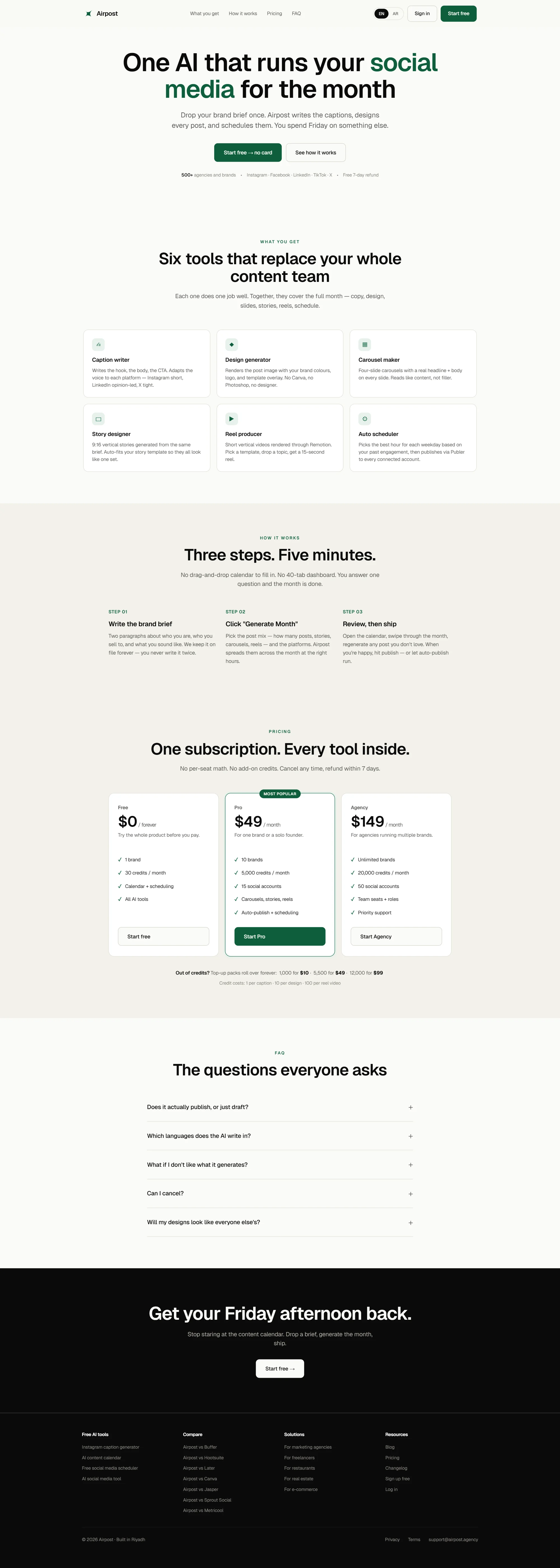Airpost: A Smarter Way to Run a Marketing Team