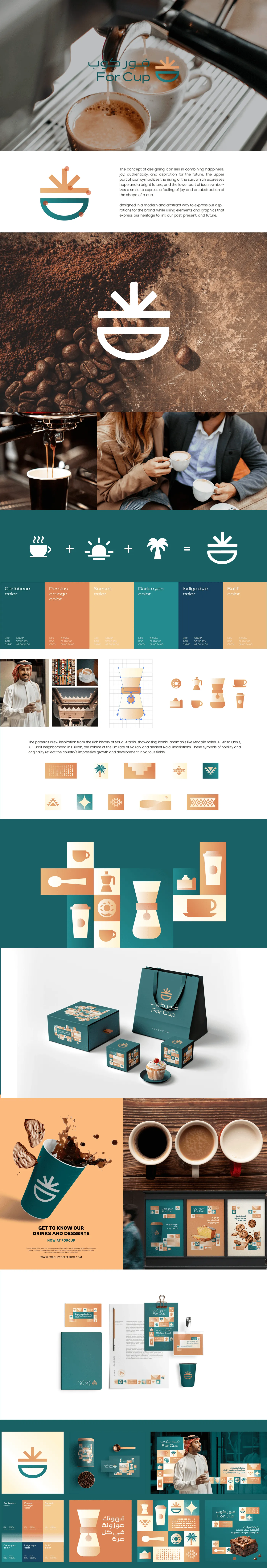 Forcup: Sophisticated Branding for a Premium Coffee Experience