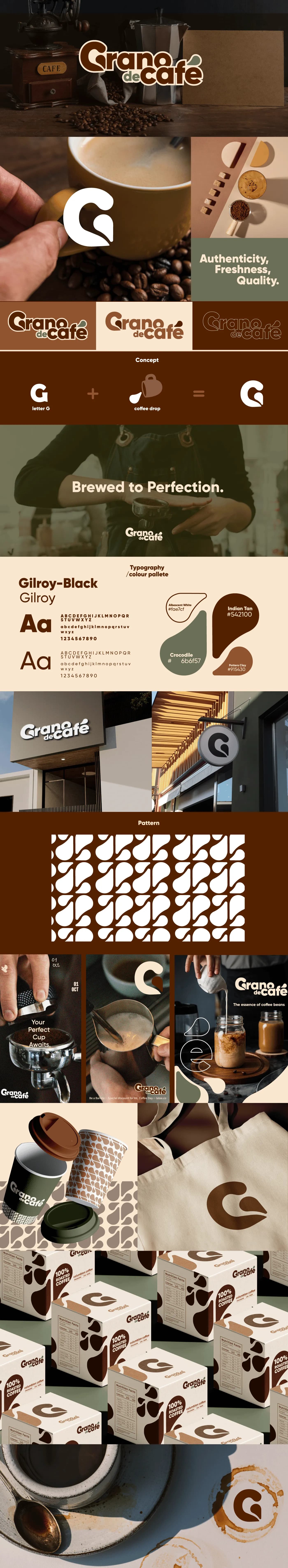 Grano de Café: Authentic Branding for Colombian Coffee Heritage